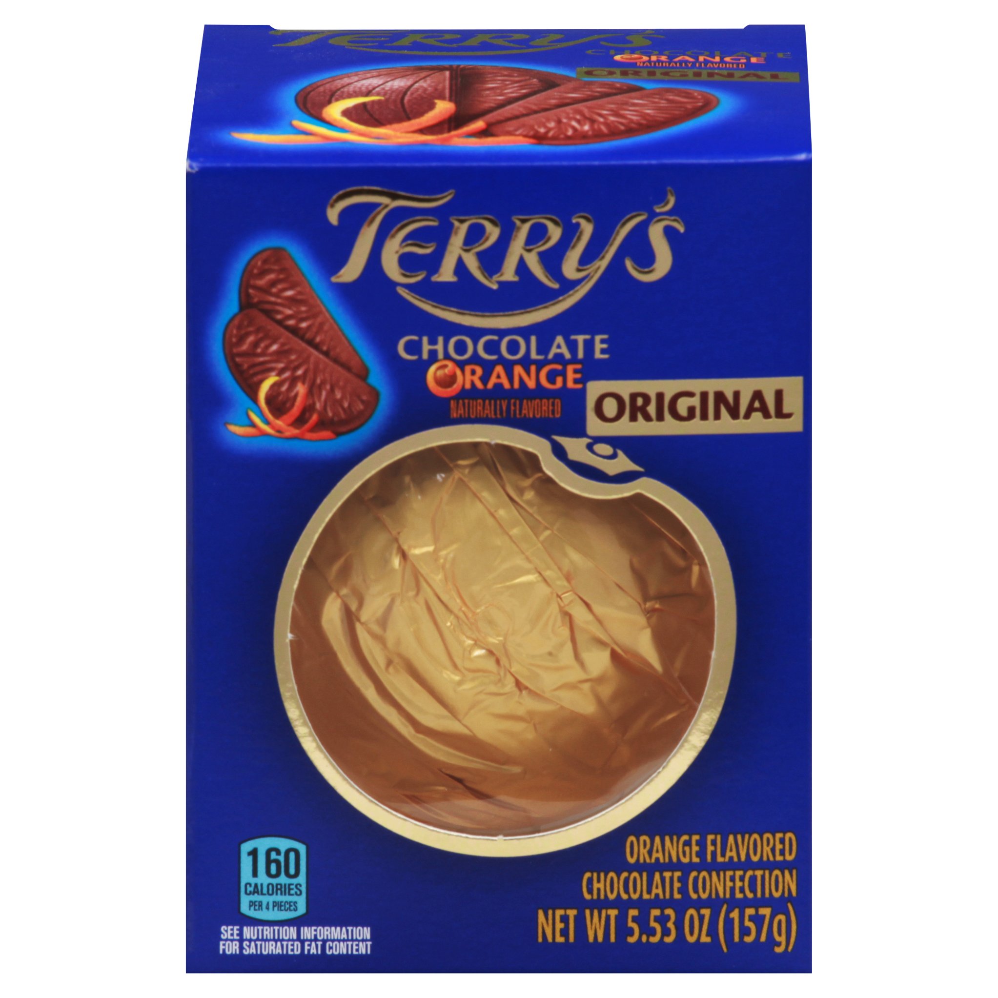 Terry's Chocolate Orange Milk Flavour made with Real Orange Oil