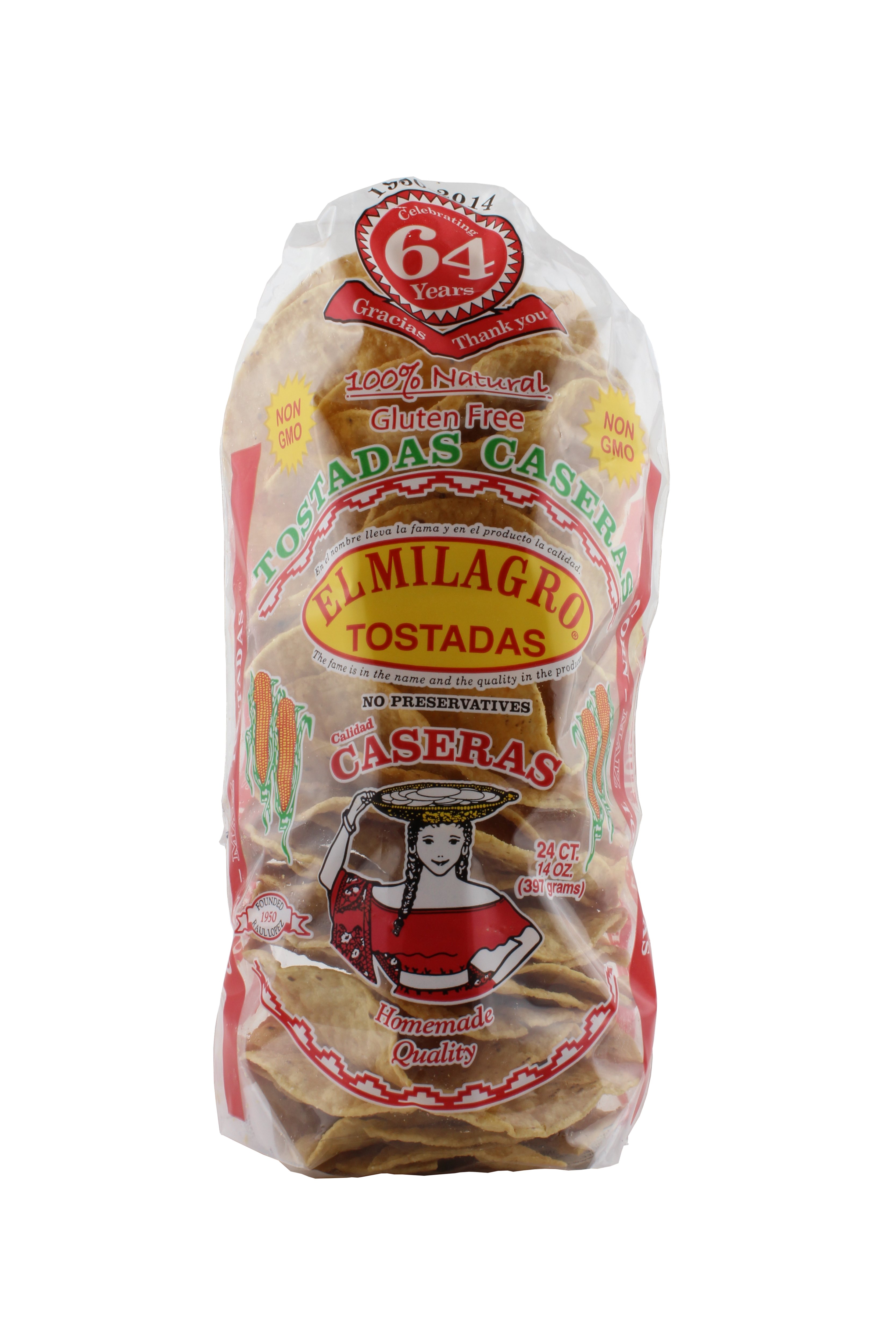 Mission® Tostadas Estilo Casero 14 oz. Bag, Grocery