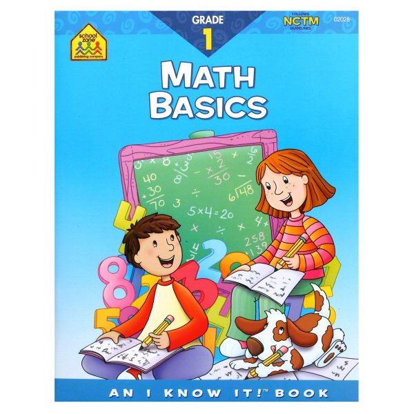 School Zone Grade 1 Math Basics Workbook - Shop Books & Coloring at H-E-B