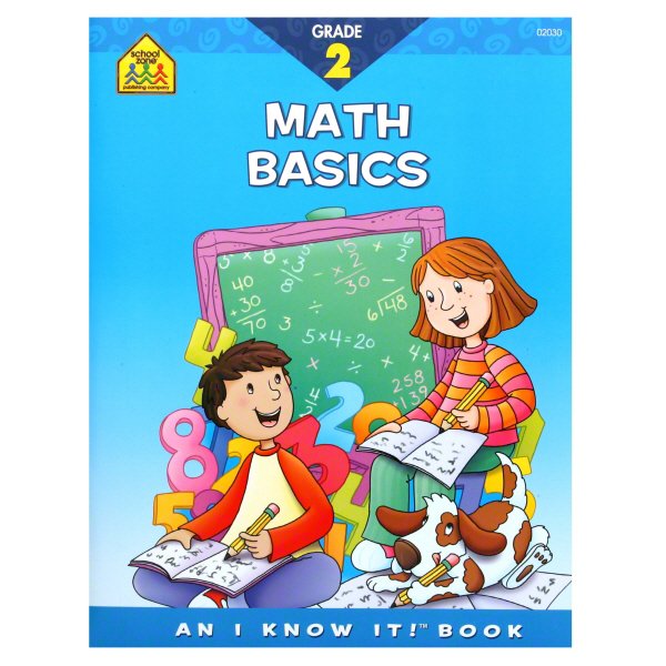 School Zone Grade 2 Math Basics Workbook - Shop Books & coloring at H-E-B