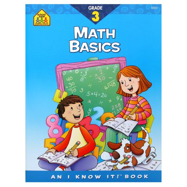 School Zone Grade 3 Math Basics Workbook - Shop Books & Coloring at H-E-B