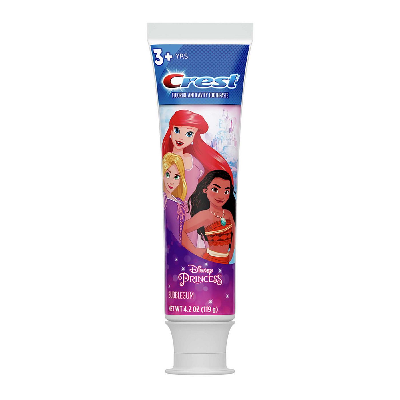 Crest Kids Disney Princess Anticavity Toothpaste - Bubblegum; image 1 of 3