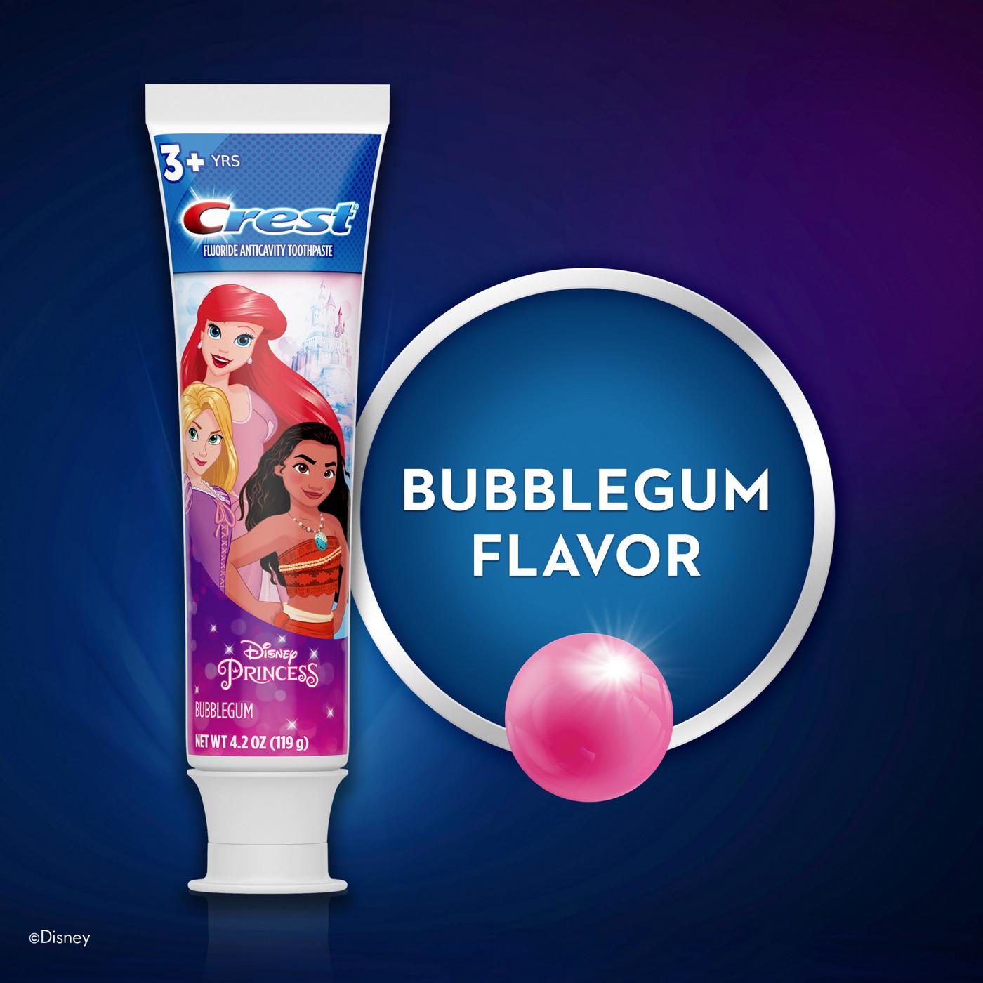 Crest Kids Disney Princess Anticavity Toothpaste - Bubblegum; image 5 of 7