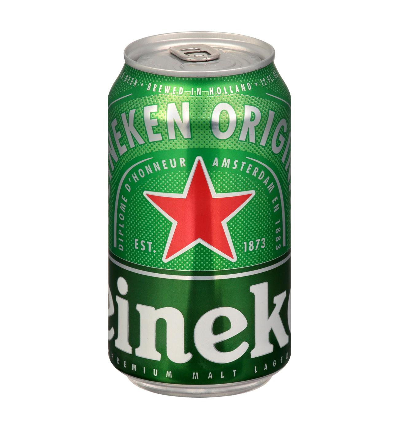 Heineken Lager Beer 12 pk Cans - Shop Beer at H-E-B