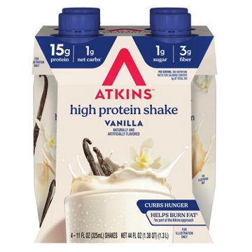 Atkins Protein-Rich Shake - Creamy Vanilla