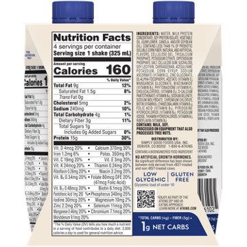 Atkins Protein-Rich Shake - Creamy Vanilla