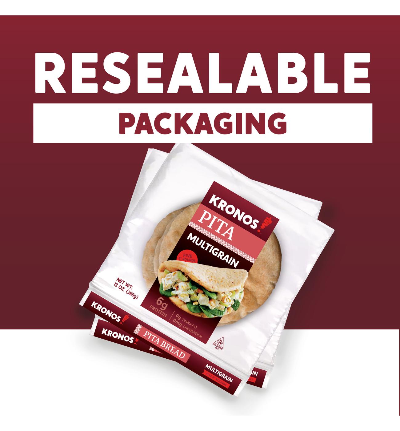 Kronos Pita Bread - Multigrain; image 3 of 4