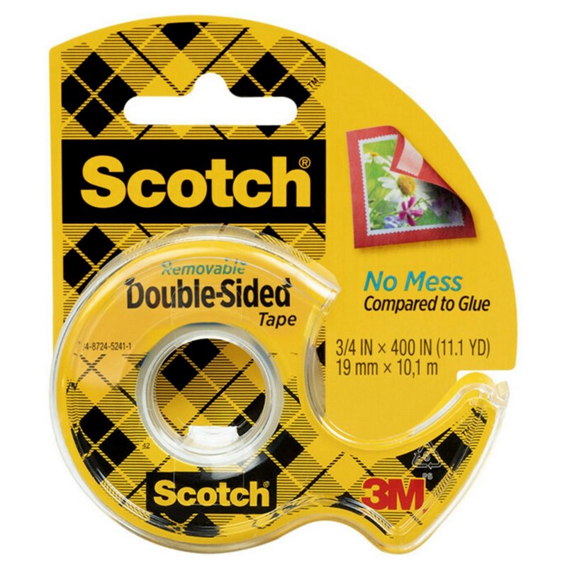 removable double sided tape for photos