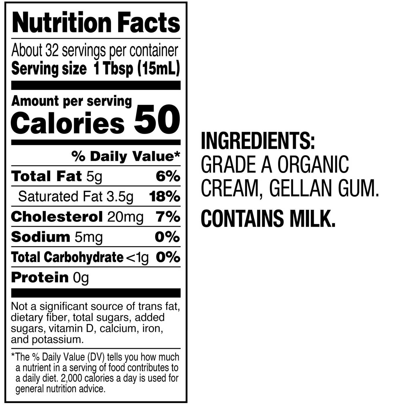 Horizon Organic Heavy Whipping Cream; image 2 of 6