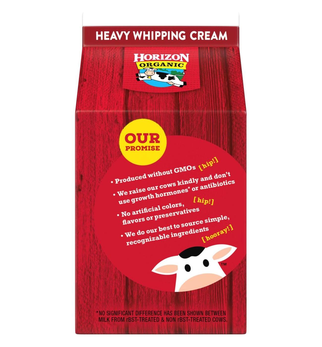 Horizon Organic Heavy Whipping Cream; image 7 of 8