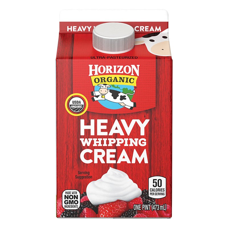 Horizon Organic Heavy Whipping Cream - Shop Cream at H-E-B