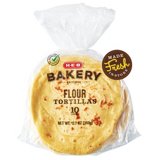 H-E-B Bakery Flour Tortillas, 10 ct