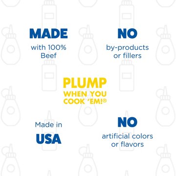 Ball Park Bun Size Uncured Beef Hot Dogs, 15 oz