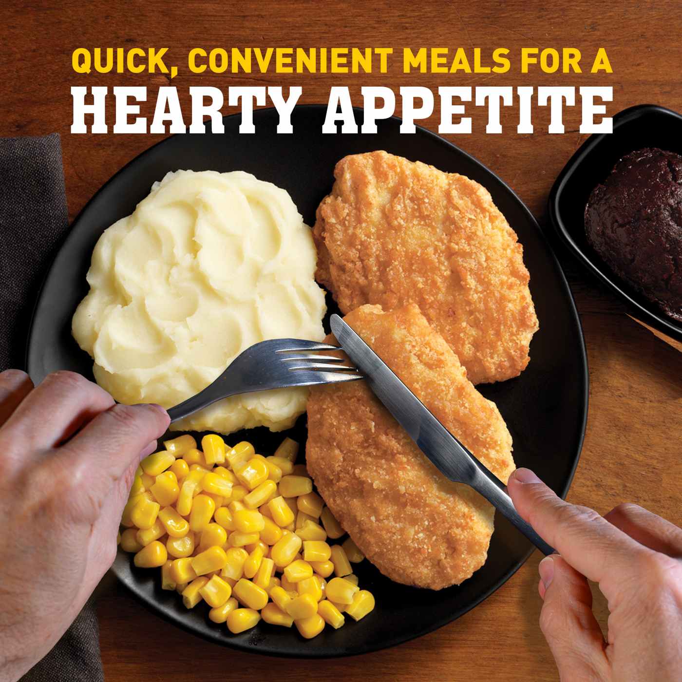 Hungry-Man Boneless Fried Chicken Frozen Meal; image 2 of 7