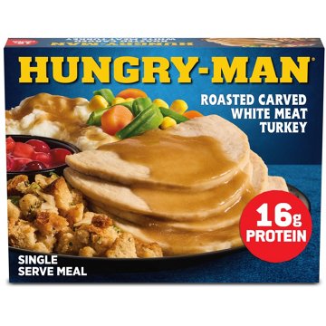 Hungry-Man Carved White Meat Roasted Turkey Frozen Meal