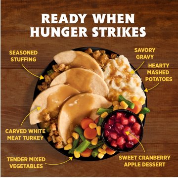 Hungry-Man Carved White Meat Roasted Turkey Frozen Meal