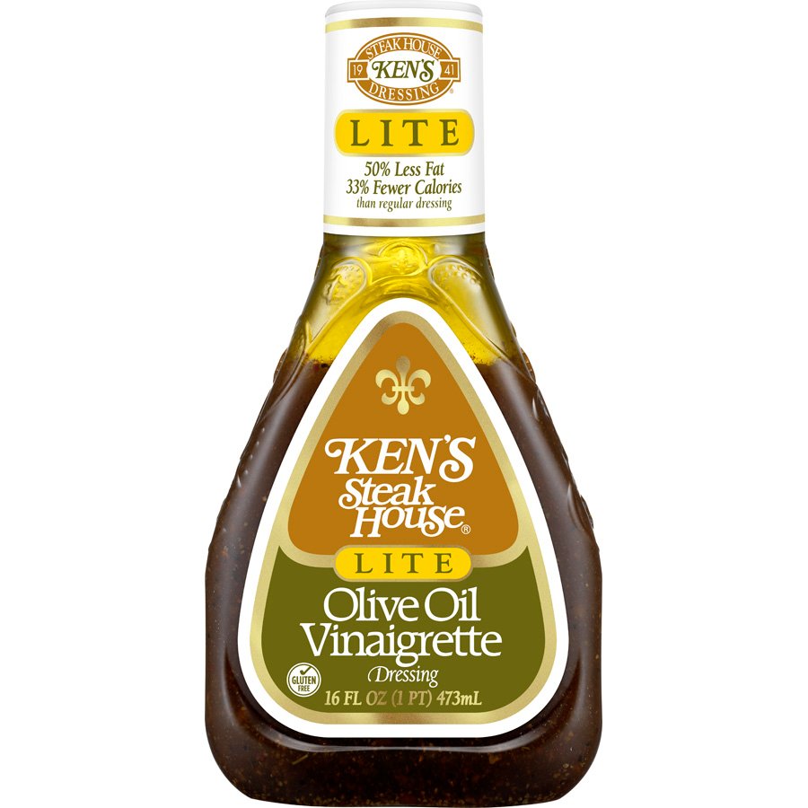 Ken&amp;#39;s Steak House Lite Olive Oil Vinaigrette Dressing - Shop Salad ...