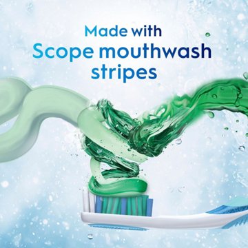 Crest Complete + Scope Whitening Toothpaste - Minty Fresh Striped, 5.4 oz
