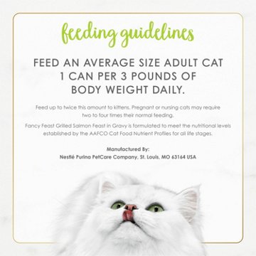 Fancy Feast Purina Grilled Wet Cat Food - Salmon Feast in Gravy