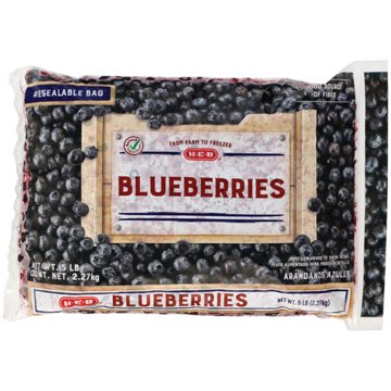 H-E-B Frozen Blueberries, 5 lbs