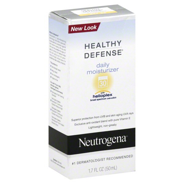 Neutrogena Healthy Defense Daily Moisturizer Shop Bath Skin Care At   000468282