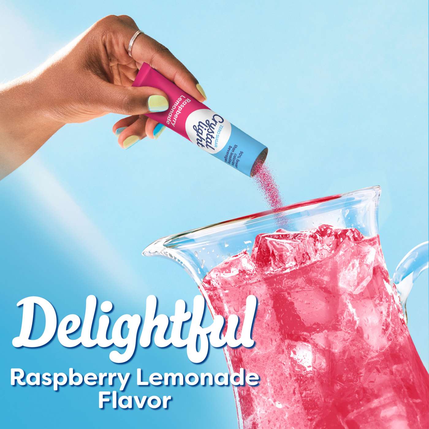 Crystal Light Raspberry Lemonade Drink Mix; image 4 of 5