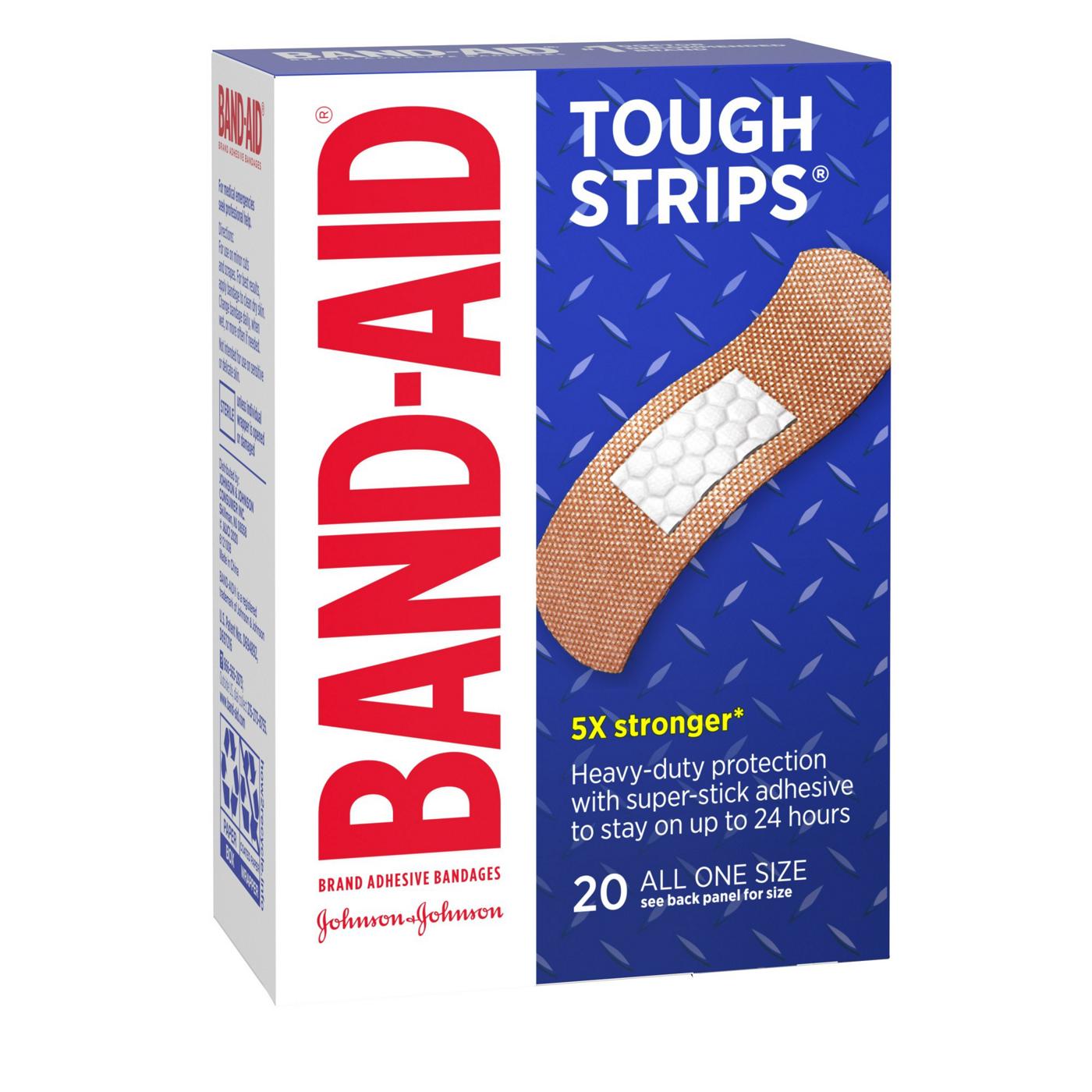 Band-Aid Heavy Duty Fabric Tough Strips Bandages; image 7 of 7