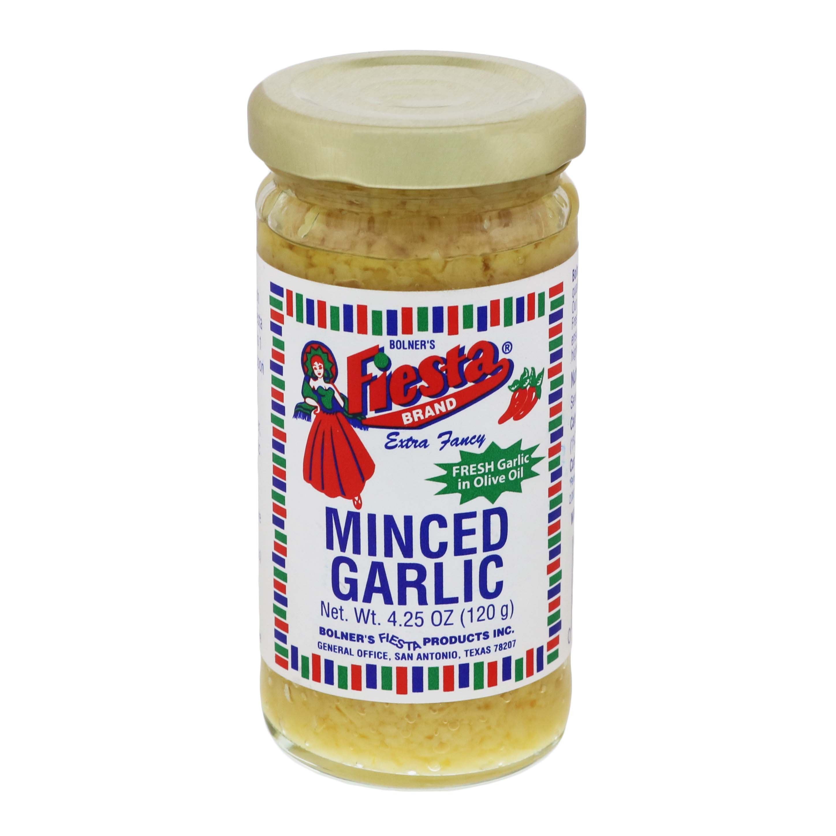 Bolner's Fiesta Minced Garlic Shop Herbs & Spices at HEB