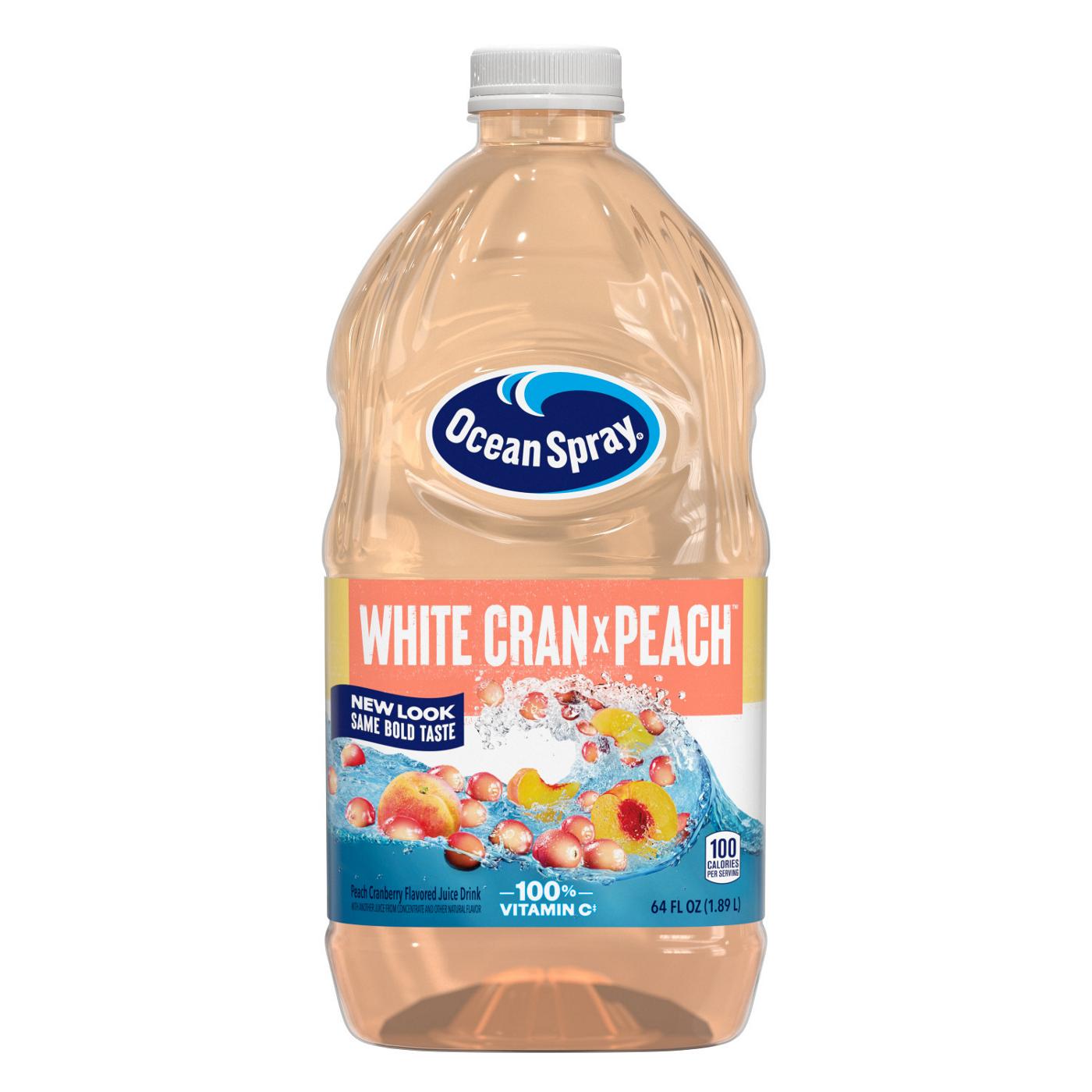 Ocean Spray White Cran-Peach Juice Drink; image 1 of 7