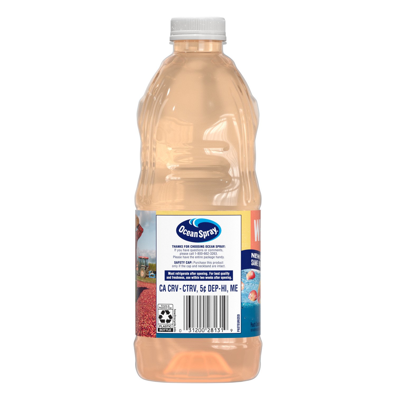 Ocean Spray White Cran-Peach Juice Drink