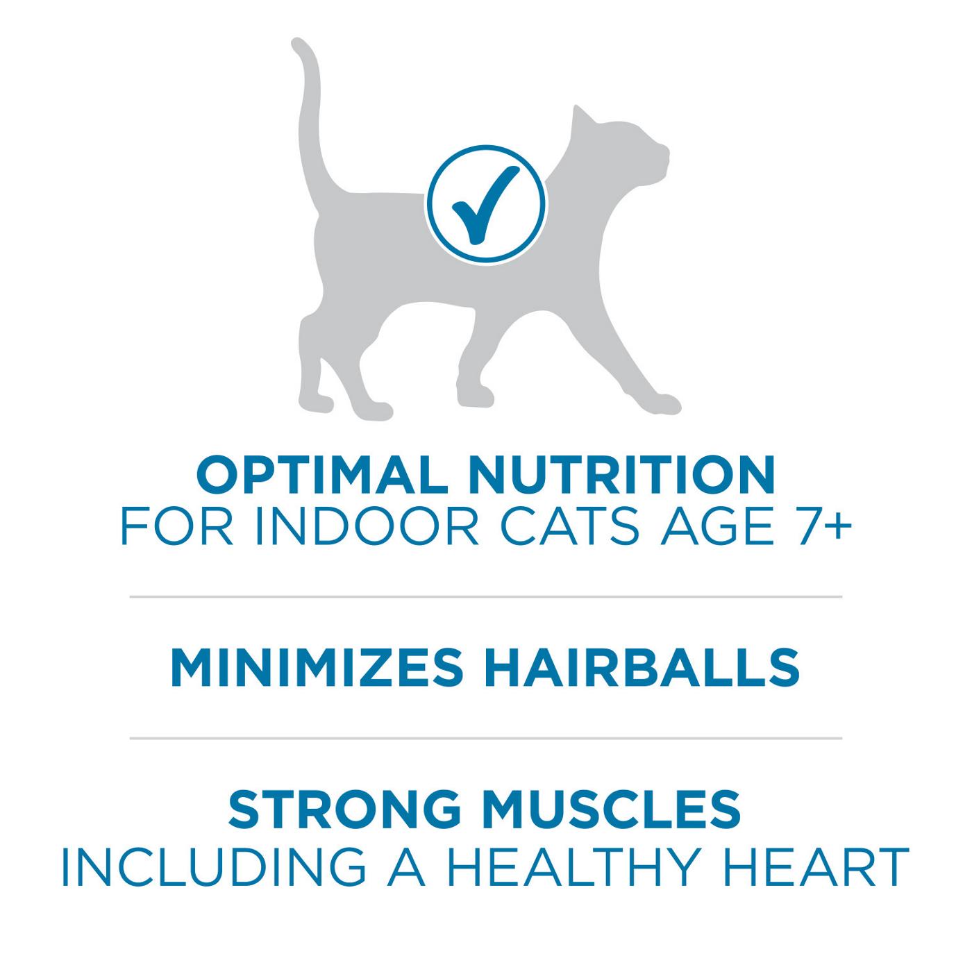 Purina ONE Purina ONE High Protein, Natural Senior Dry Cat Food, Indoor Advantage Senior+; image 6 of 7