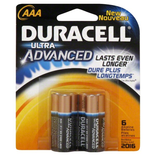 Duracell Ultra Power Alkaline AAA Batteries Shop at HEB