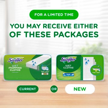 Swiffer Open Window Fresh Scent Wet Mopping Refills, 24 ct