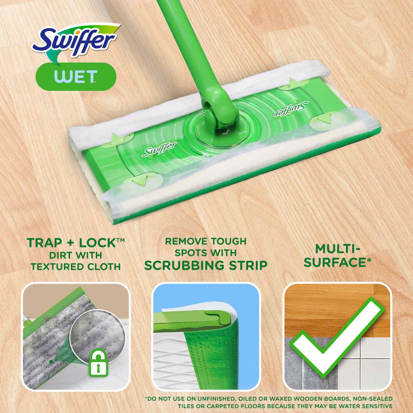 Swiffer Open Window Fresh Scent Wet Mopping Refills; image 5 of 5