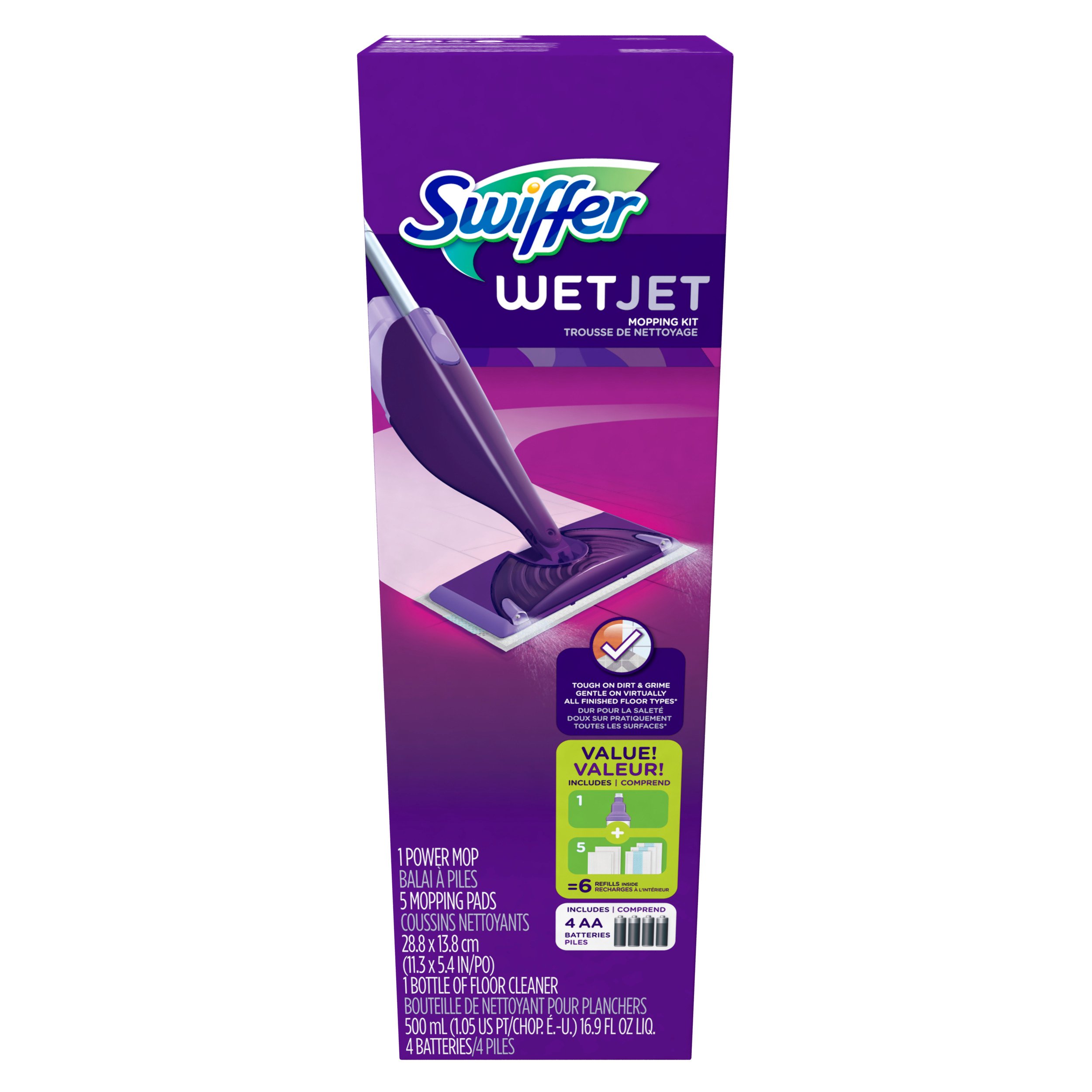 Swiffer WetJet Mop Starter Kit Shop Mops at HEB