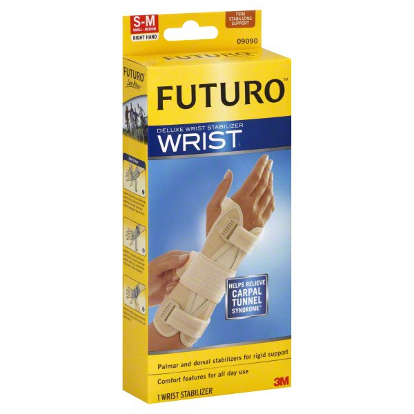 Futuro Deluxe Wrist Stabilizer Right Hand Small/Medium Shop Body wash