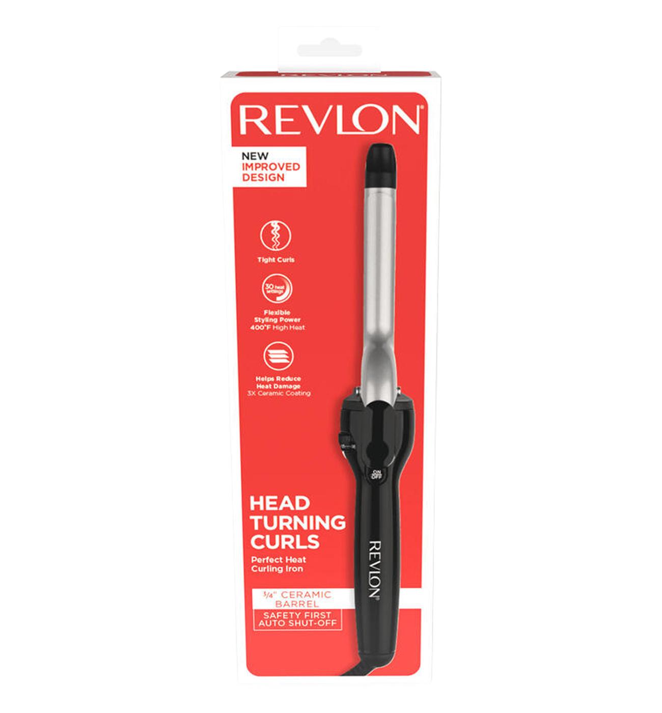 Revlon Perfect Heat Ceramic Professional 3/4in Curling Iron; image 1 of 3