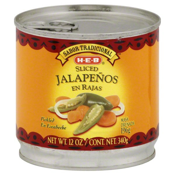 HEB Sliced Pickled Jalapenos Shop Peppers at HEB