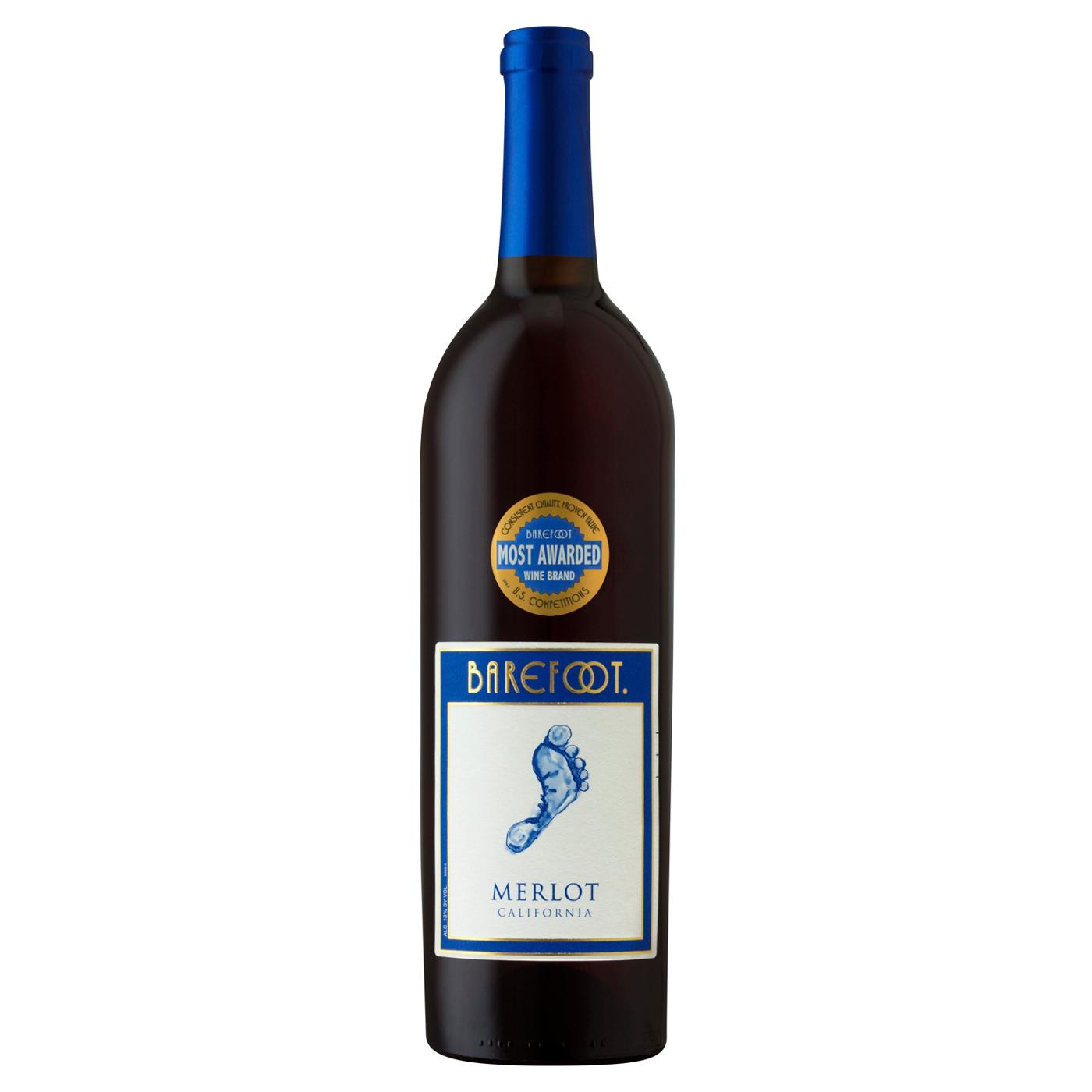Barefoot Merlot Red Wine; image 1 of 4