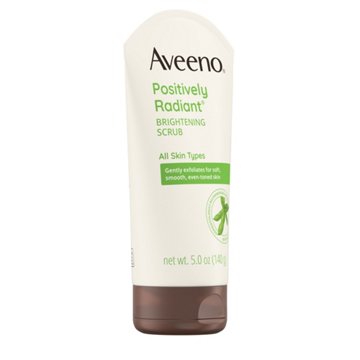 Aveeno Positively Radiant Brightening Scrub, 5 oz