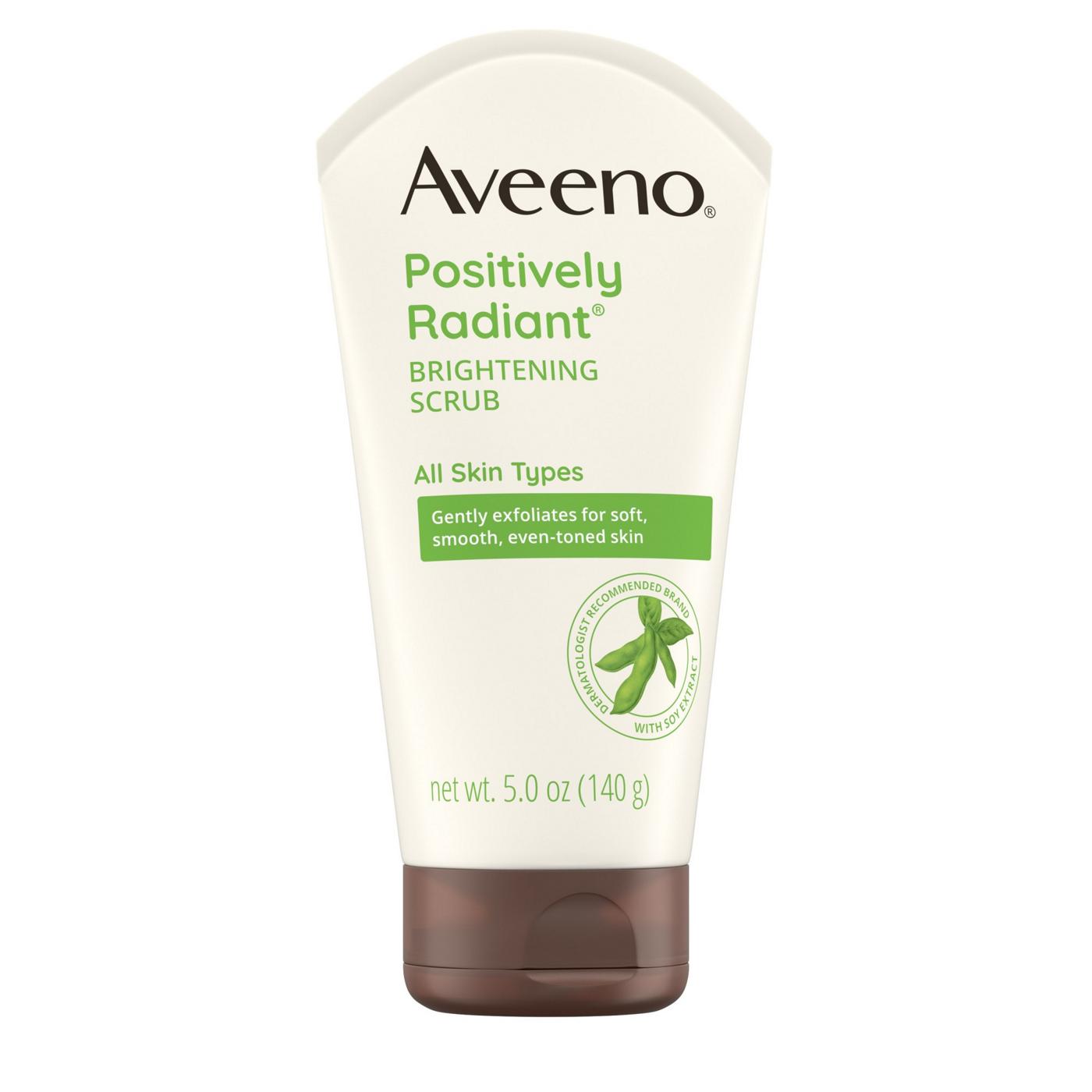 Aveeno Positively Radiant Brightening Scrub; image 7 of 8