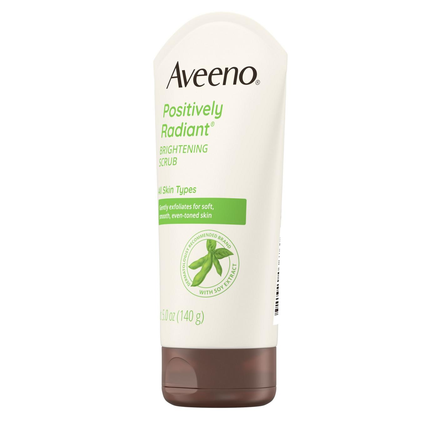 Aveeno Positively Radiant Brightening Scrub; image 8 of 8