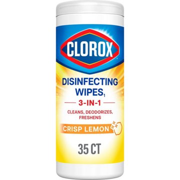 Clorox Disinfecting Wipes - Crisp Lemon
