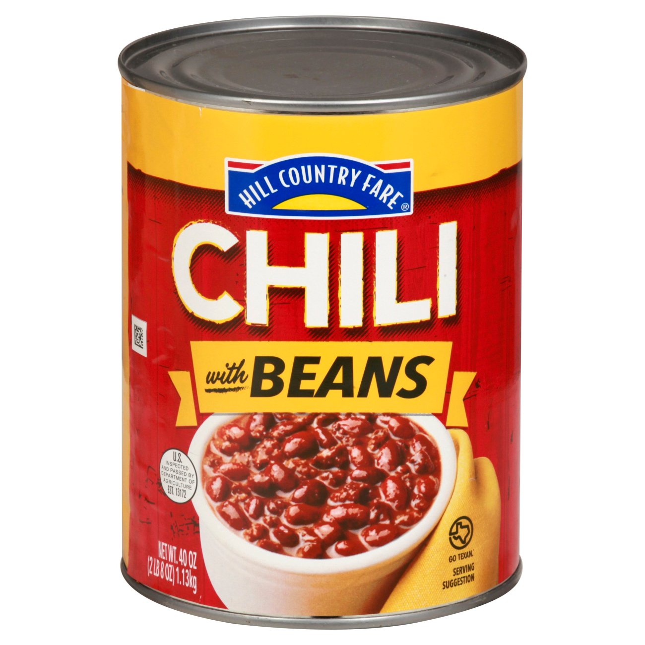 Hill Country Fare Chili with Beans Shop Soups & Chili at HEB