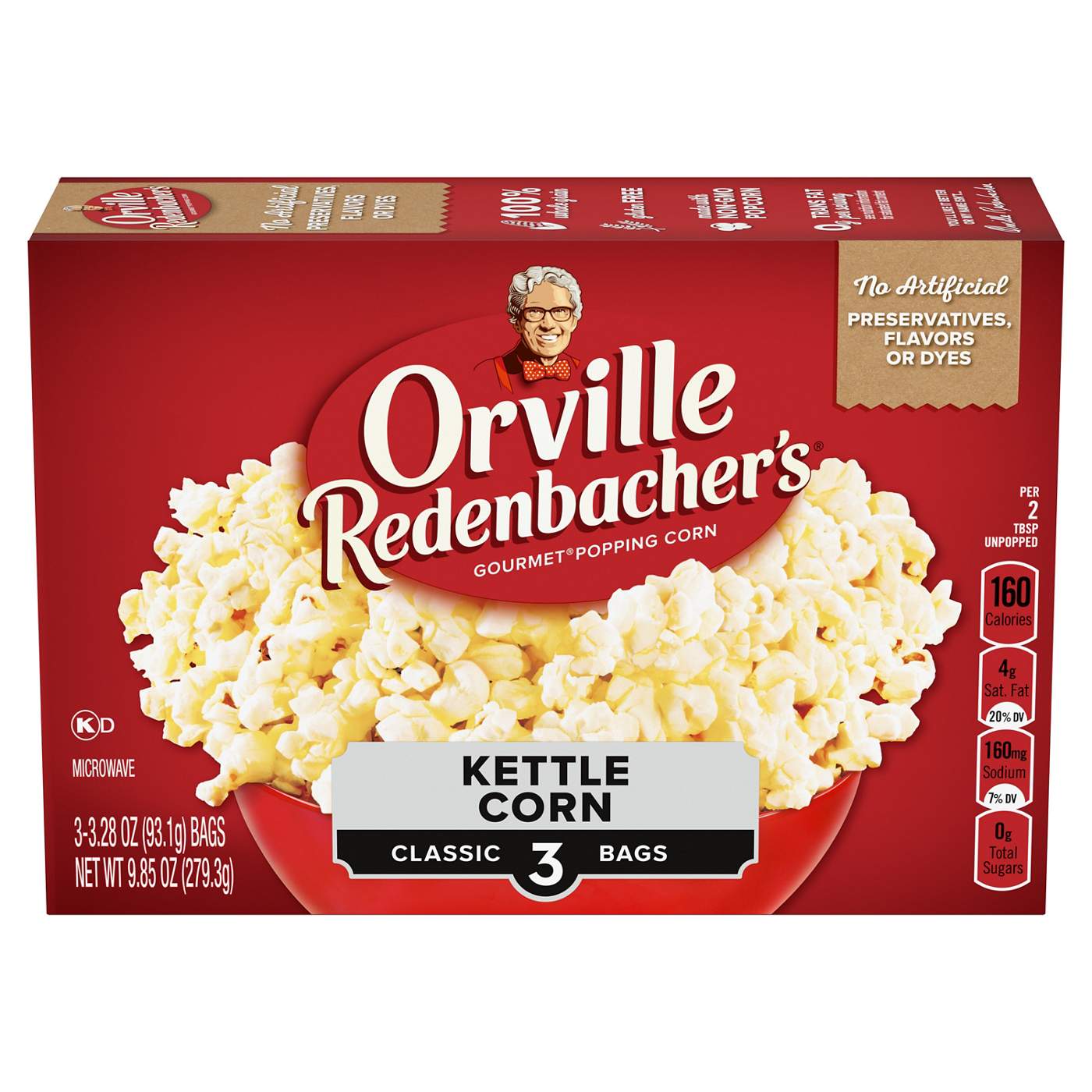 Orville Redenbacher's Microwave Kettle Corn Shop Popcorn at HEB