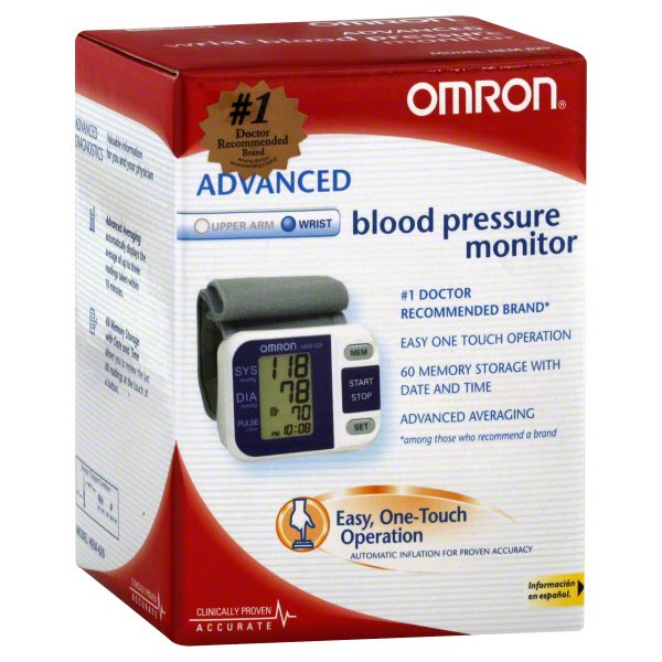 Omron Advanced Automatic Wrist Blood Pressure Monitor Shop at HEB