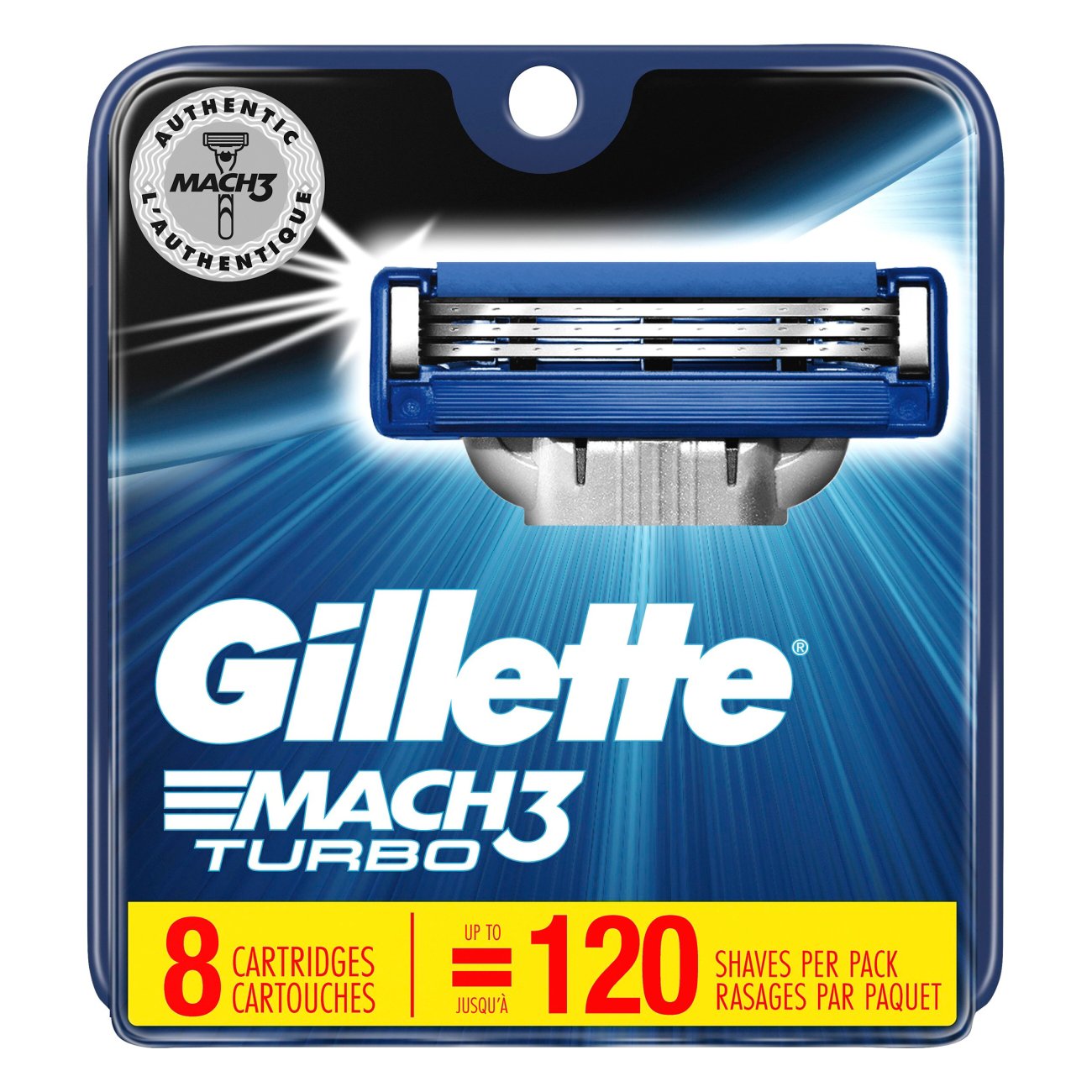 Gillette Mach3 Turbo Men's Razor Blades Shop Razors & blades at HEB