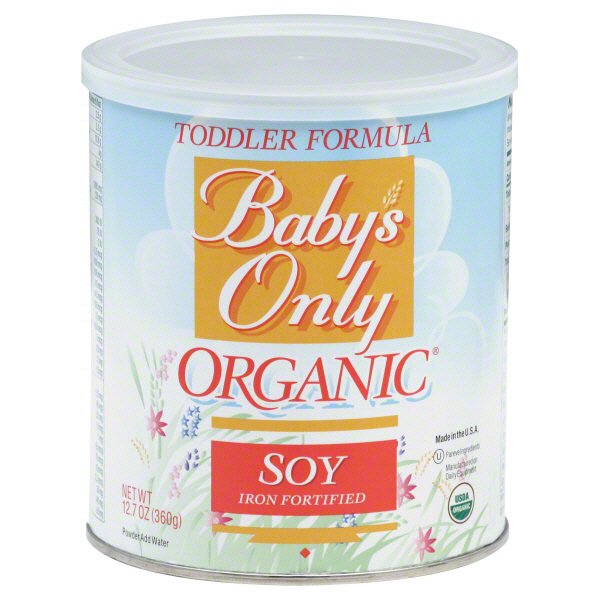 organic soy infant formula