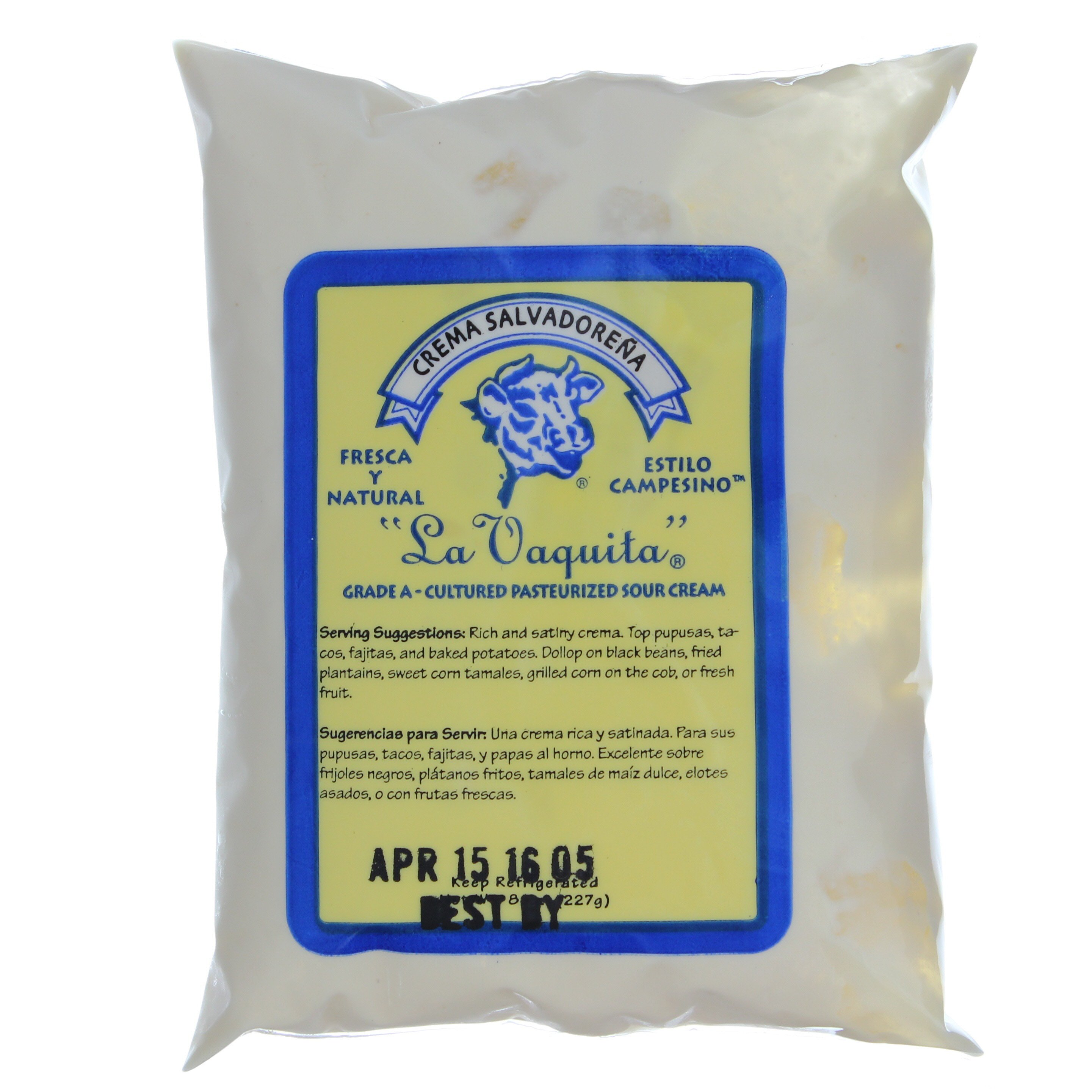 La Vaquita - Crema De Leche Alquería Semientera Uht Doypack x 400gr