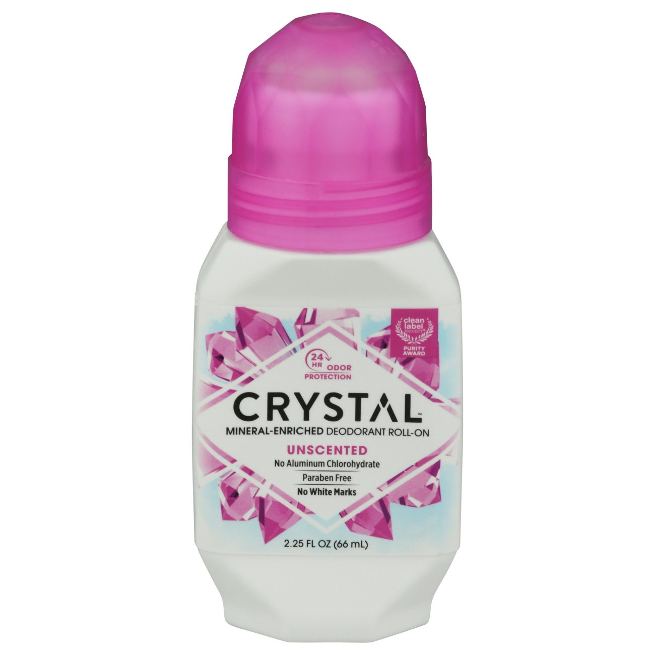 Crystal RollOn Hypoallergenic Fragrance & Paraben Free Body Deodorant